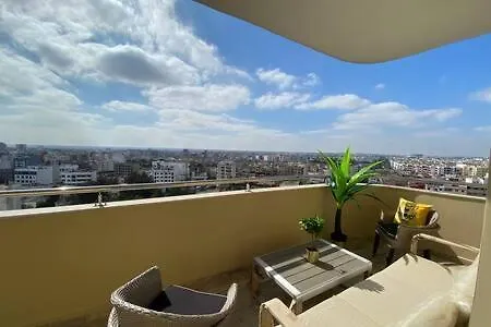 Maarif Sunset View - 3 Bedrooms - By Appartali Casablanca Apartmán